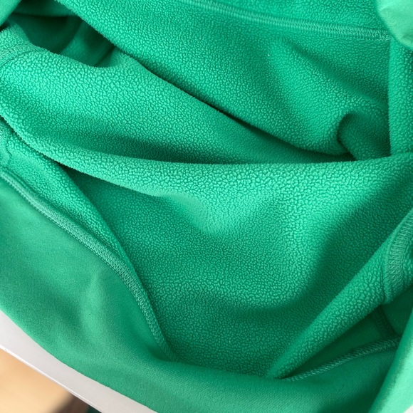 The North Face Green Blue Fleece Lined Hoodie Size Women’s Large - Picture 7 of 10